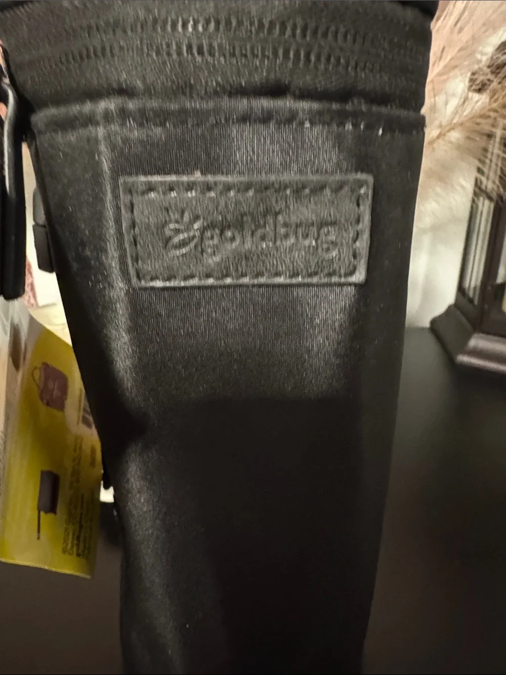 Insulated Black Bottle Cooler Pouch - NEVER BEEN USED